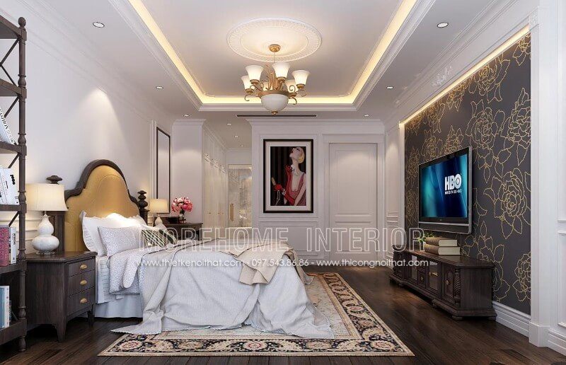 Với 100% chất liệu gỗ tự nhiên nhập khẩu cao cấp được tẩm sấy kĩ lưỡng, chống ẩm theo tiêu chuẩn cao, mẫu giường ngủ đẹp phong cách tân cổ điển này có độ bền lên tới hàng chục năm